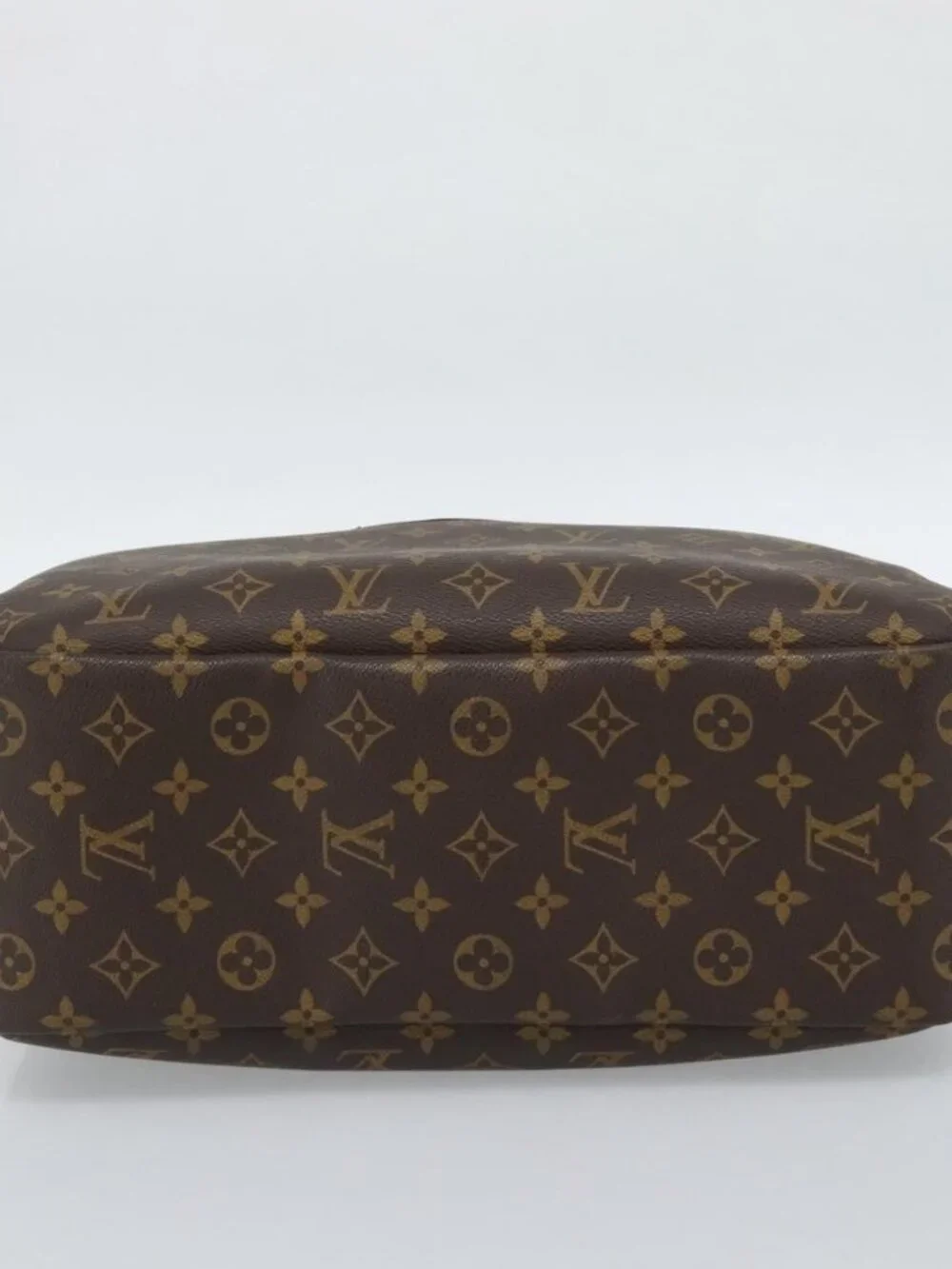 LOUIS VUITTON Monogram Deauville Hand Bag M47270 LV Auth ka4892
